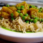 Potato & Pea Dry Curry
