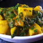 Spinach & Potato Curry