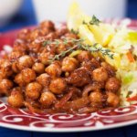 Chick Pea Dry Curry – Punjabi Chole