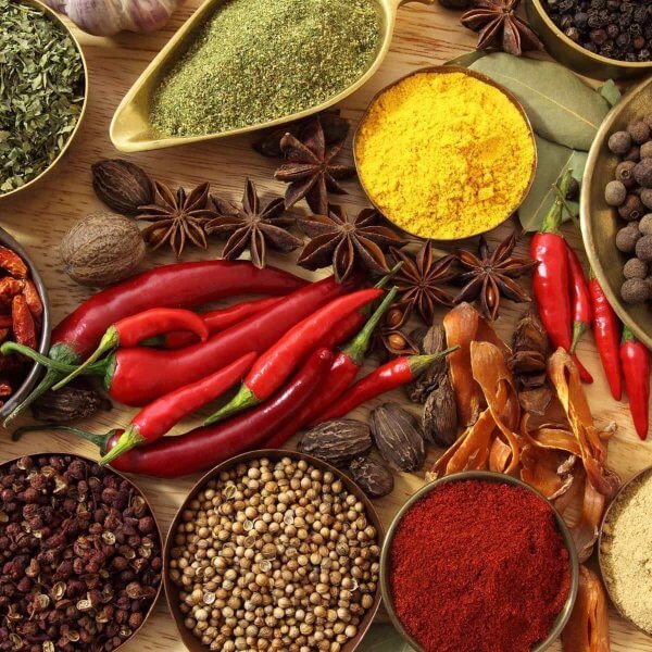 list of spices and their uses
